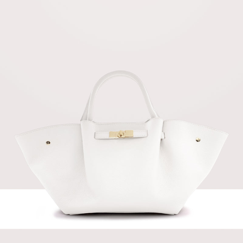 AMBURGO - Shopping bag in vera pelle