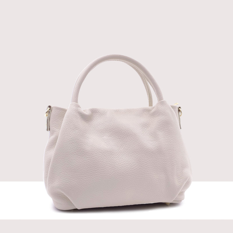 ANVERSA - Borsa in vera pelle con manici