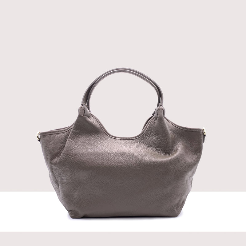 ASTANA MINI - Shopping bag in vera pelle