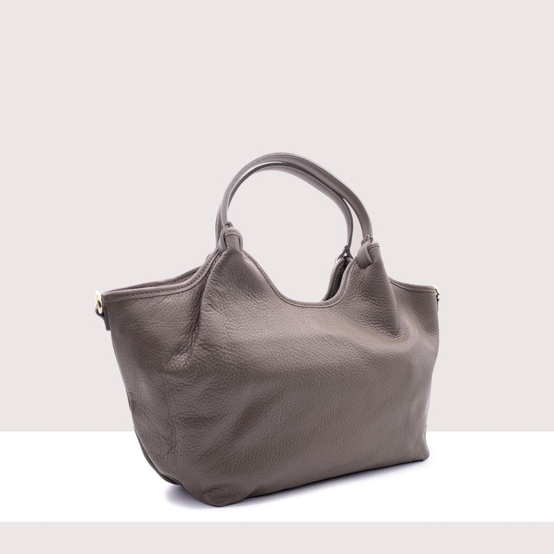 ASTANA MINI - Shopping bag in vera pelle