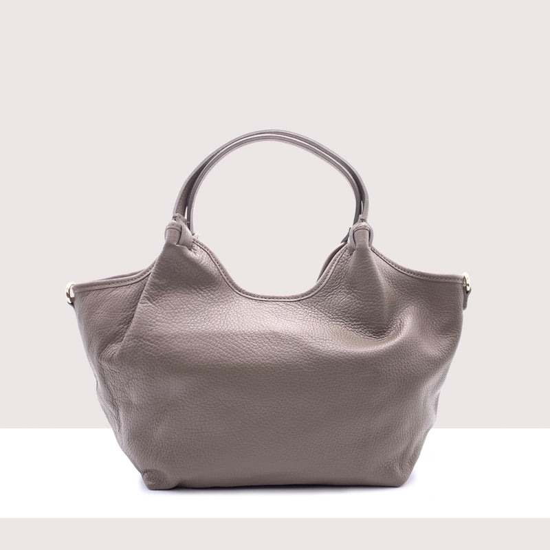 ASTANA MINI - Shopping bag in vera pelle