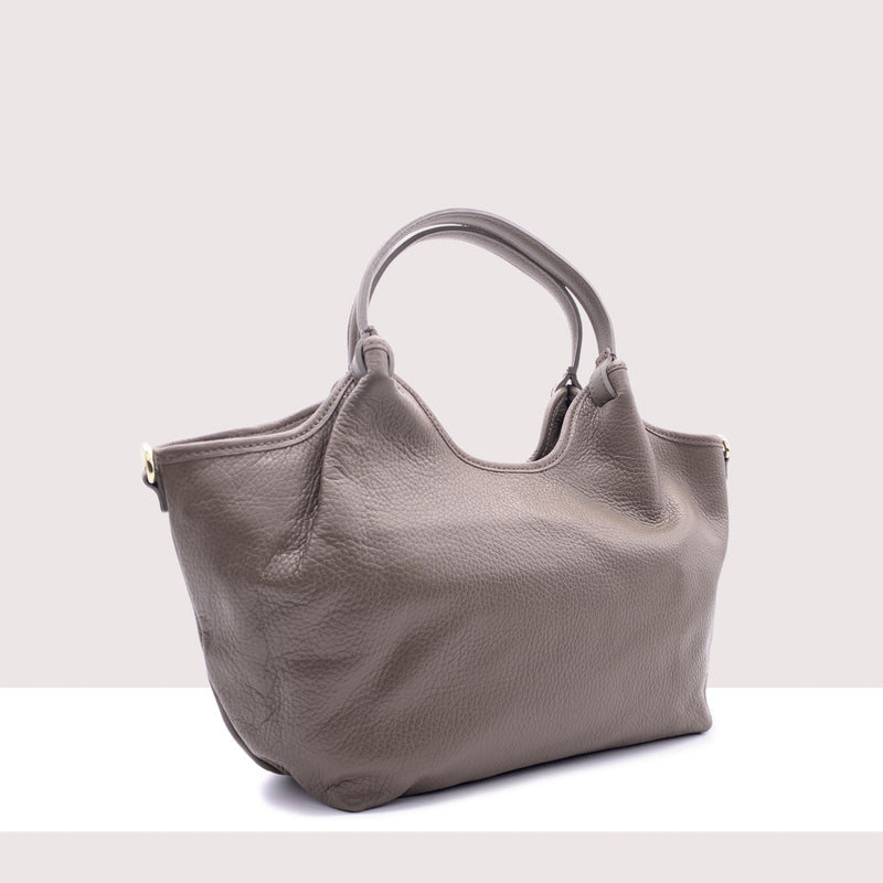 ASTANA MINI - Shopping bag in vera pelle