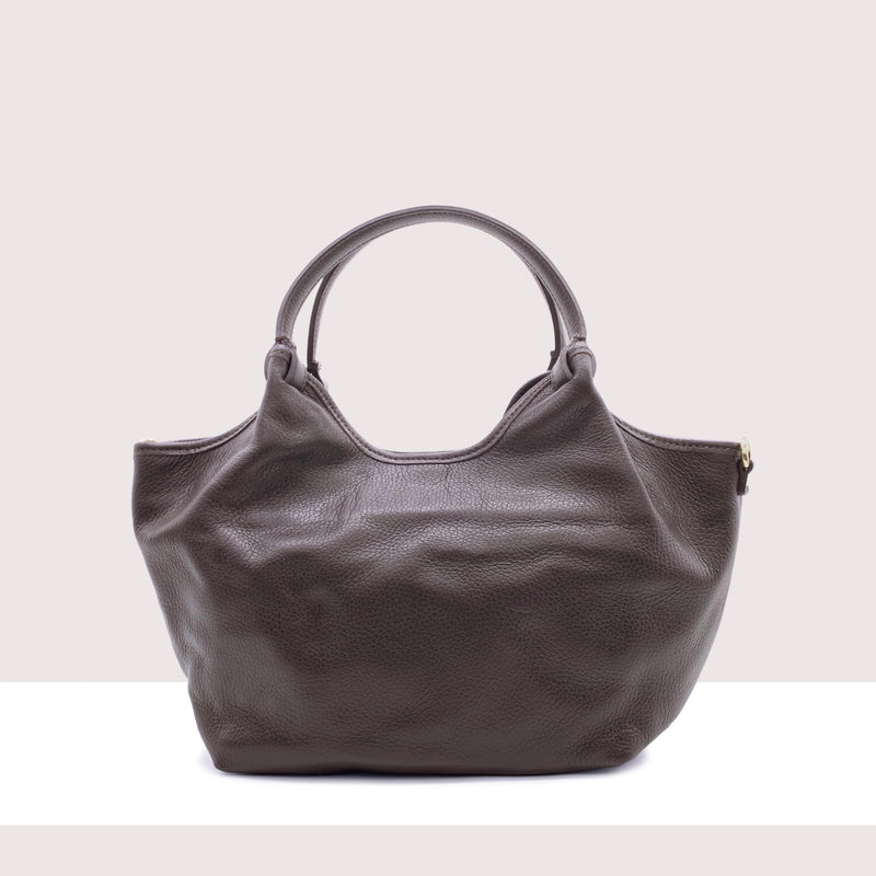 ASTANA MINI - Shopping bag in vera pelle