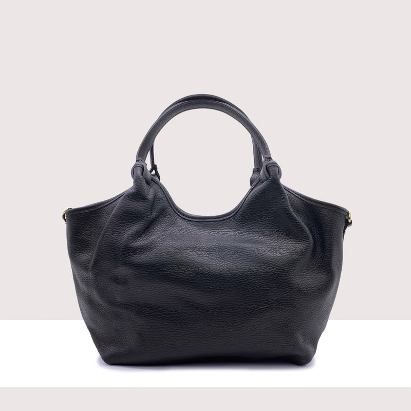 ASTANA MINI - Shopping bag in vera pelle