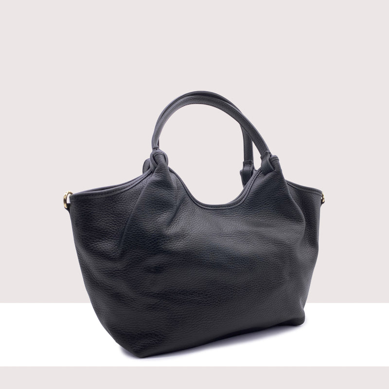ASTANA MINI - Shopping bag in vera pelle