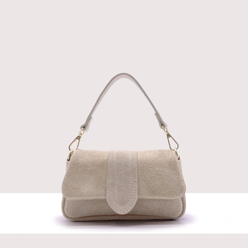 BAKU - Mini bag in vero camoscio