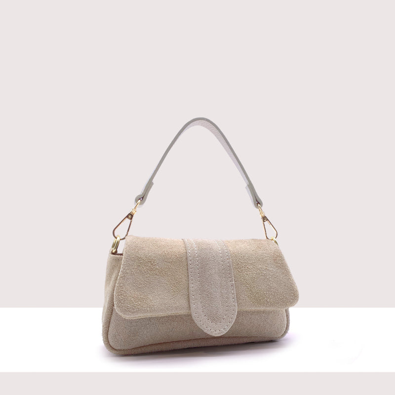 BAKU - Mini bag in vero camoscio