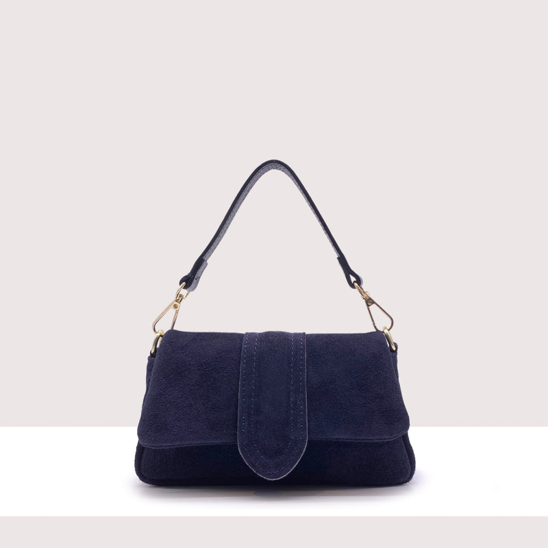 BAKU - Mini bag in vero camoscio