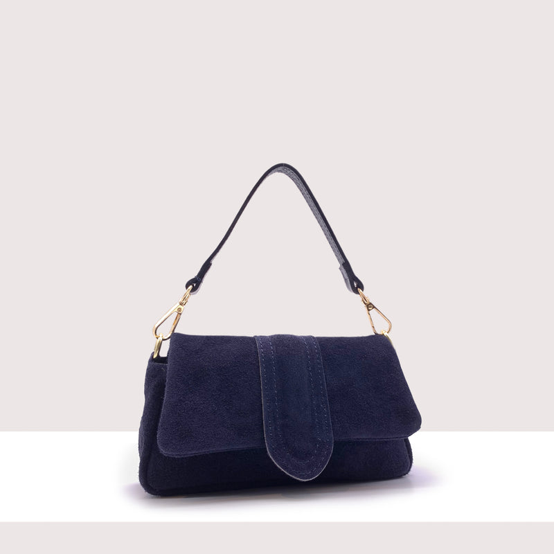 BAKU - Mini bag in vero camoscio
