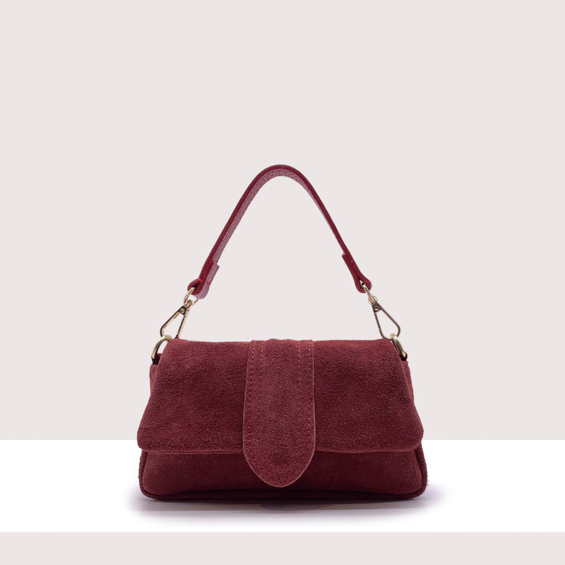 BAKU - Mini bag in vero camoscio