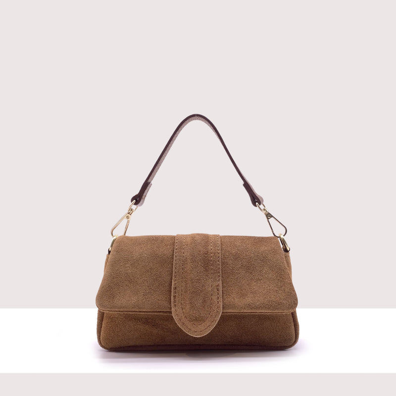 BAKU - Mini bag in vero camoscio