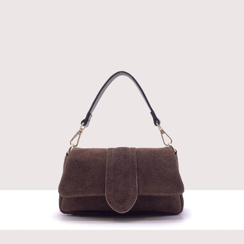 BAKU - Mini bag in vero camoscio