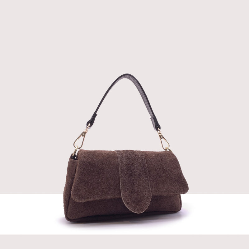 BAKU - Mini bag in vero camoscio