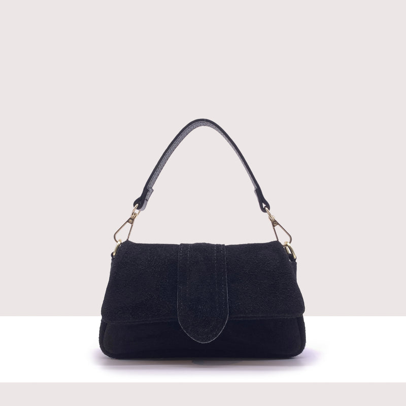 BAKU - Mini bag in vero camoscio