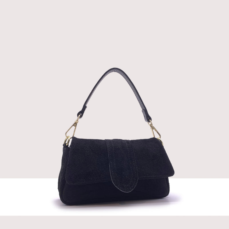 BAKU - Mini bag in vero camoscio