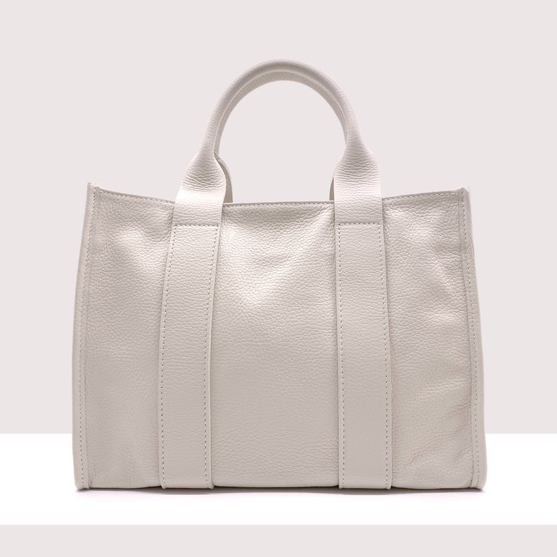 BILBAO MAXI - Shopping bag in vera pelle