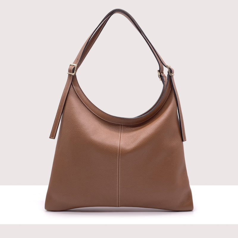 BREMA - Shopping bag in vera pelle