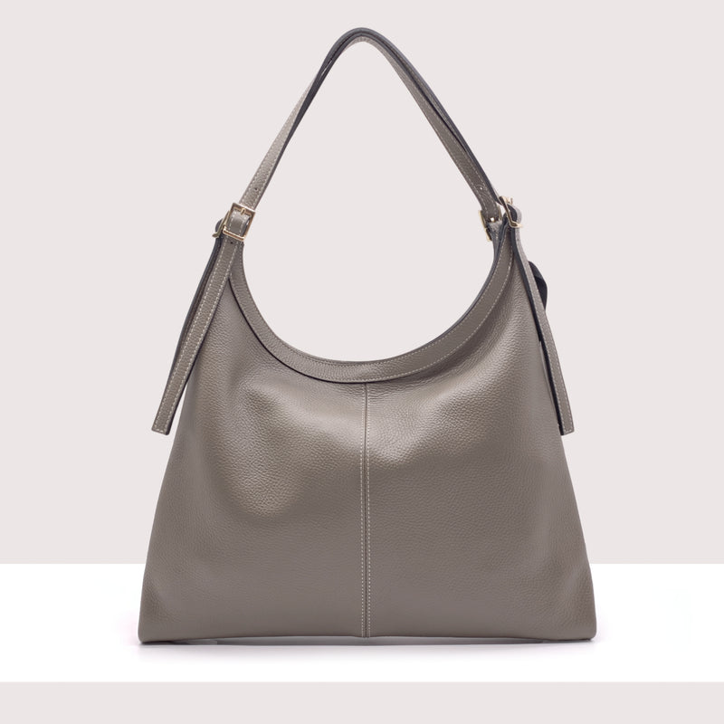 BREMA - Shopping bag in vera pelle