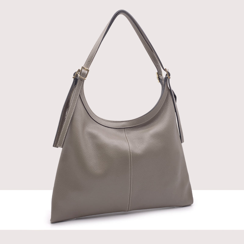 BREMA - Shopping bag in vera pelle