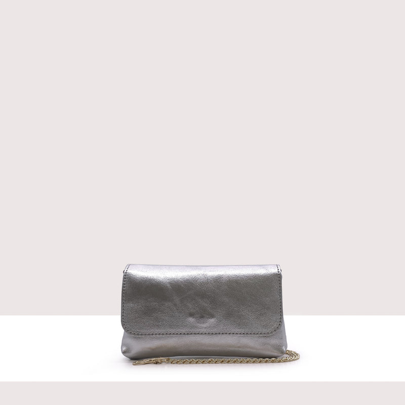 BRIGHTON - Mini bag in vera pelle laminata