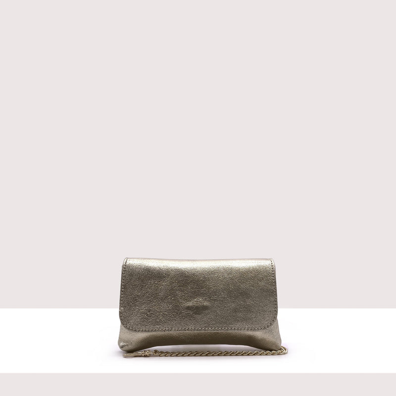 BRIGHTON - Mini bag in vera pelle laminata