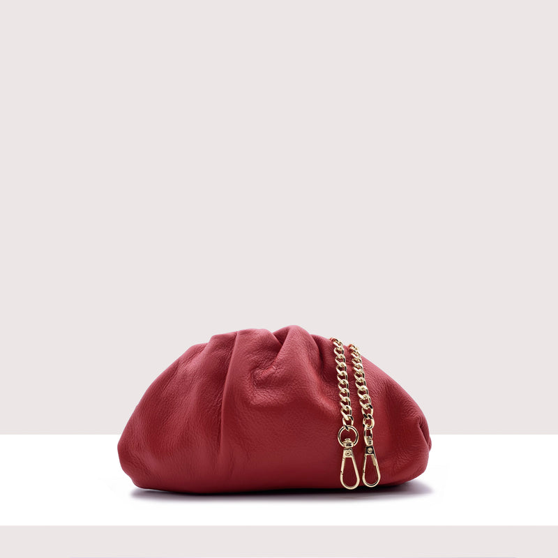 BUDAPEST - Clutch in vera pelle