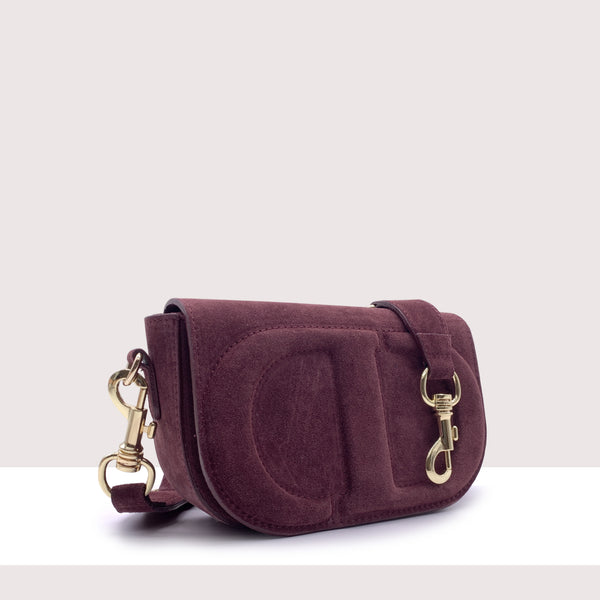 CANBERRA - Mini bag in vero camoscio