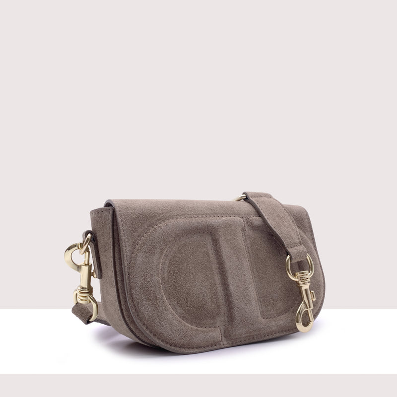 CANBERRA - Mini bag in vero camoscio