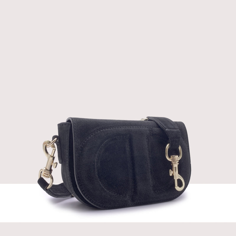CANBERRA - Mini bag in vero camoscio