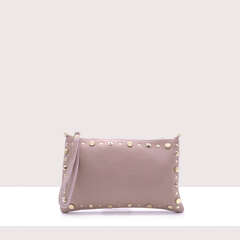 CANNES MINI - Pochette in vera pelle