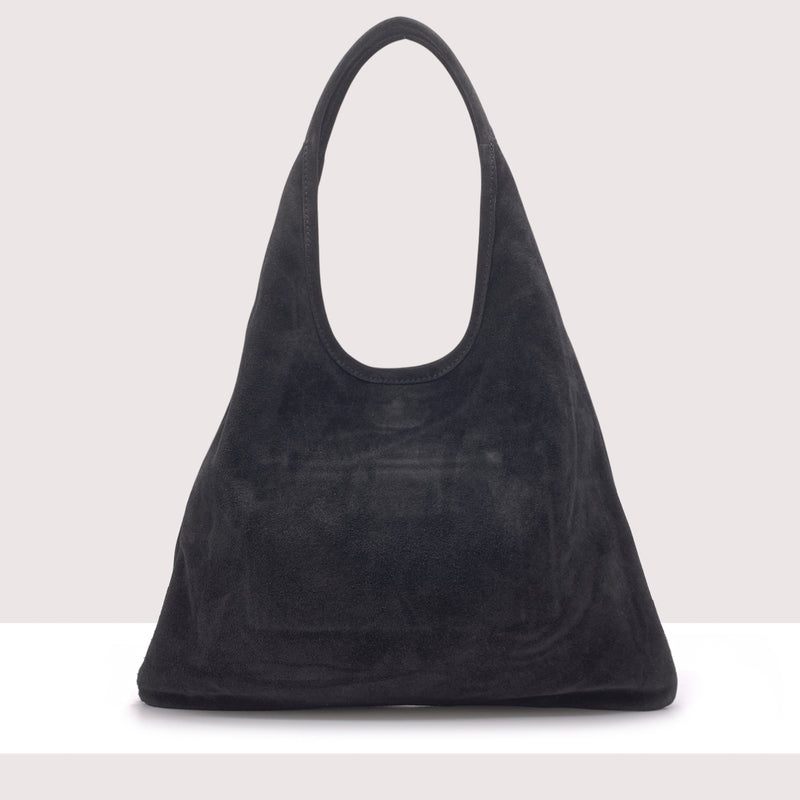 DACCA - Shopping bag in vero camoscio
