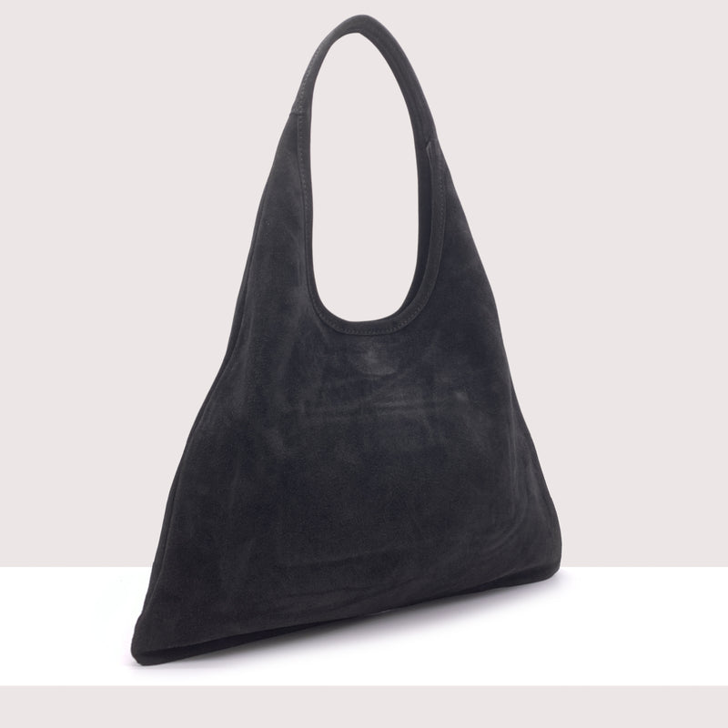DACCA - Shopping bag in vero camoscio