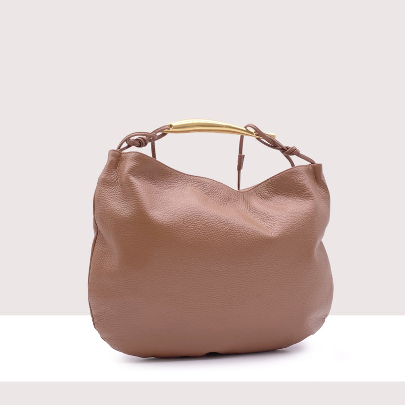 DAKAR - Shopping bag in vera pelle