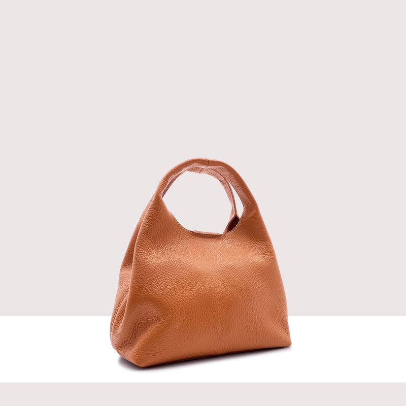 DALLAS - MINI Shopping bag in vera pelle
