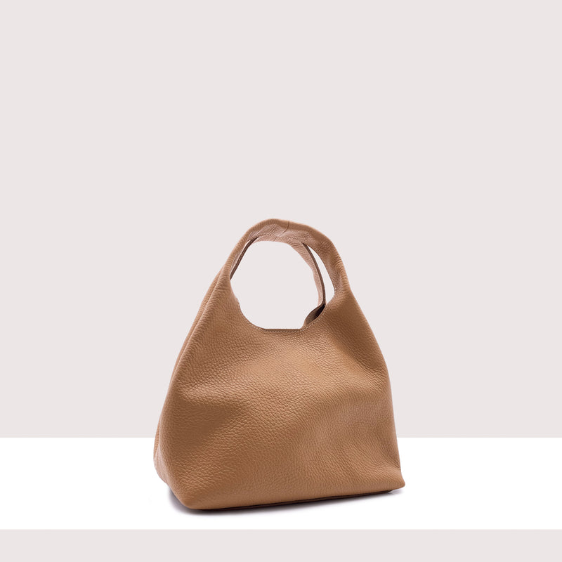 DALLAS - MINI Shopping bag in vera pelle