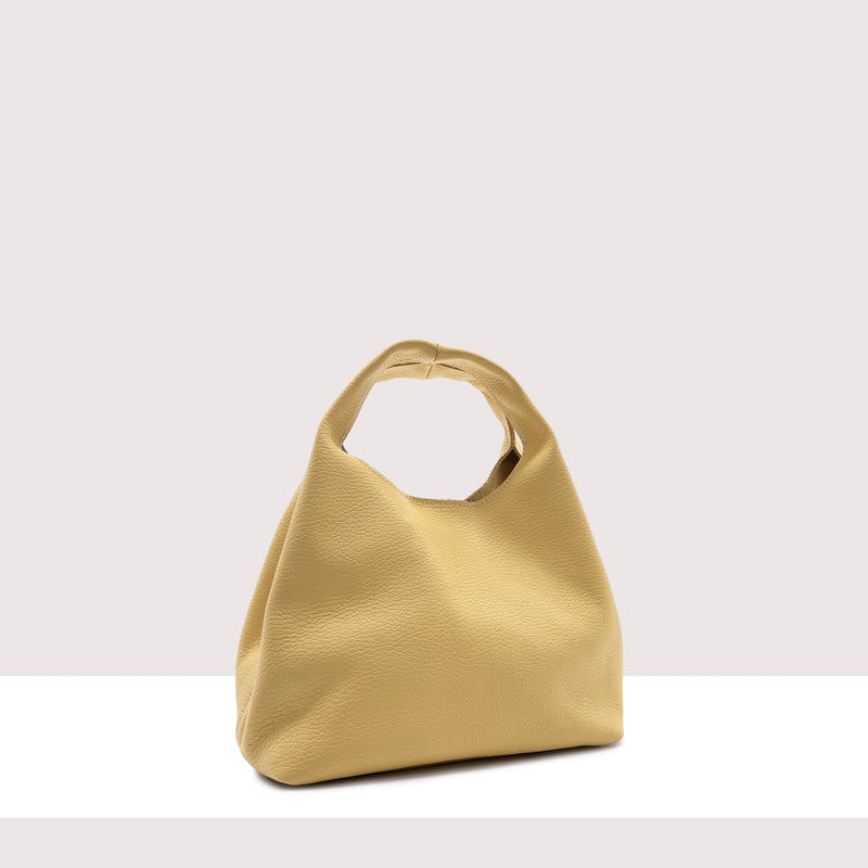 DALLAS - MINI Shopping bag in vera pelle