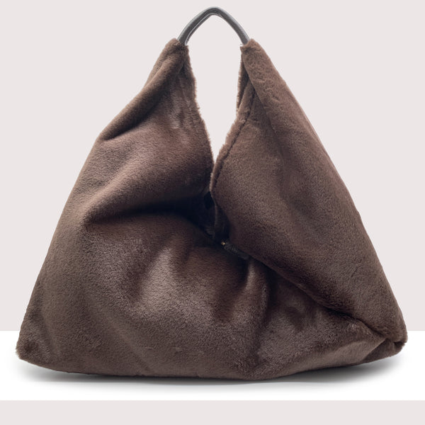 DALLAS - Shopping bag in ecopelliccia