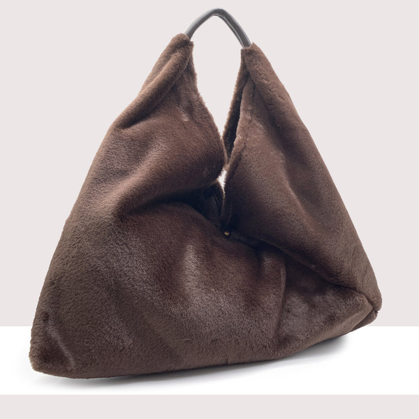 DALLAS - Shopping bag in ecopelliccia