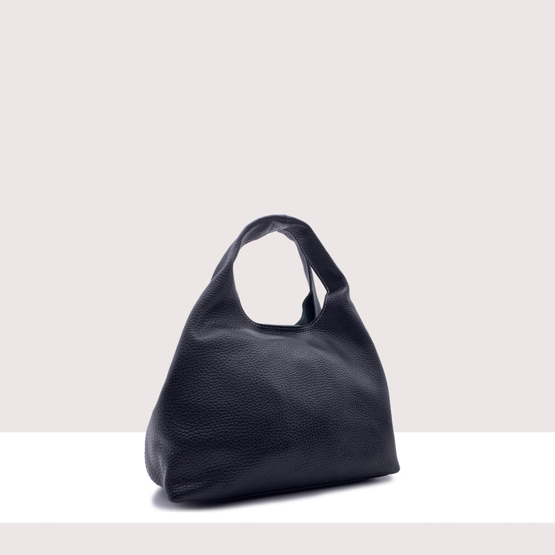 DALLAS - MINI Shopping bag in vera pelle