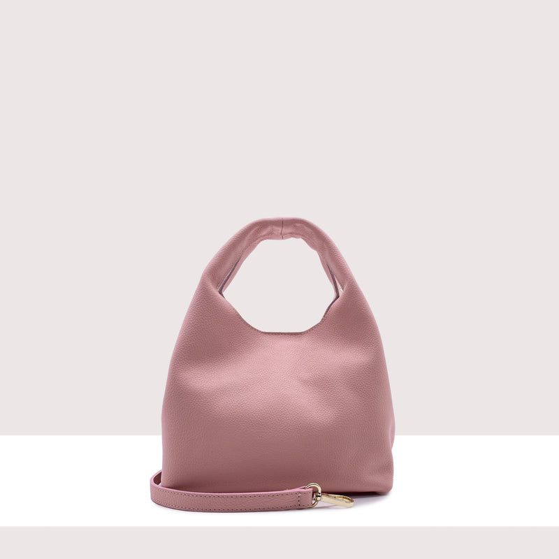DALLAS - MINI Shopping bag in vera pelle