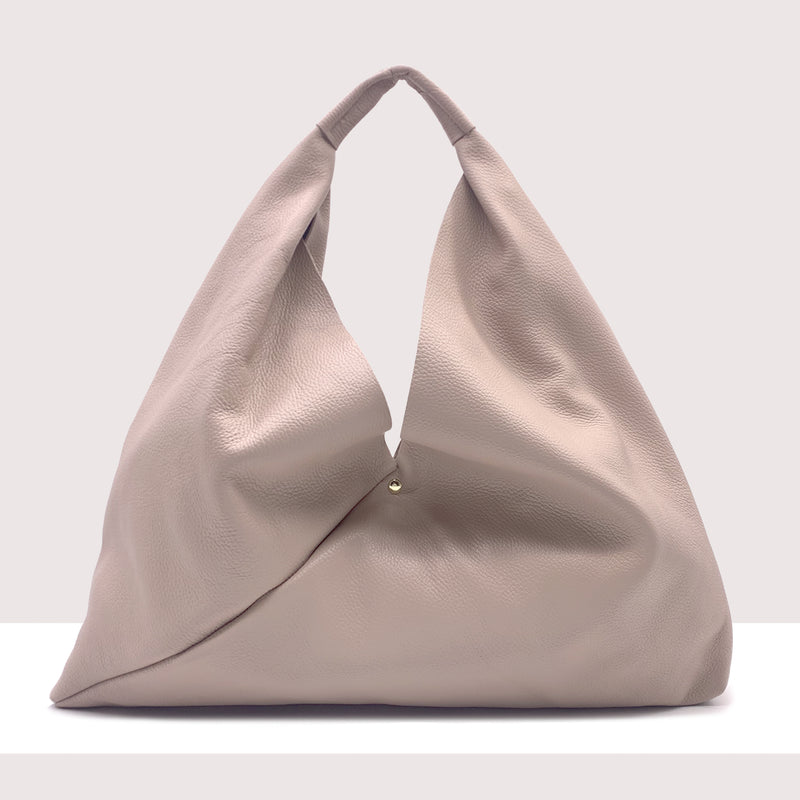 DETROIT - Shopping bag in vera pelle