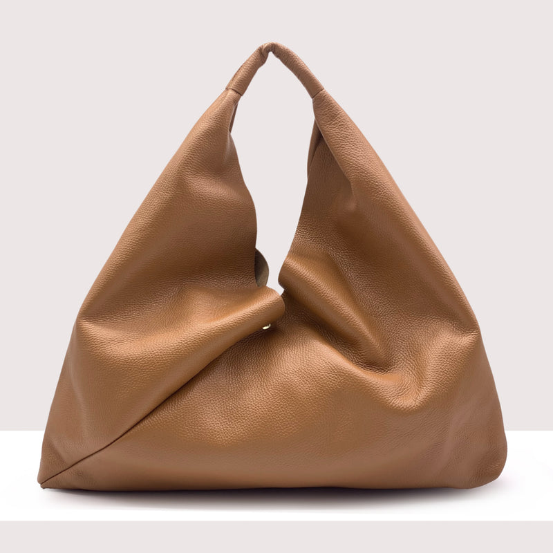 DETROIT - Shopping bag in vera pelle