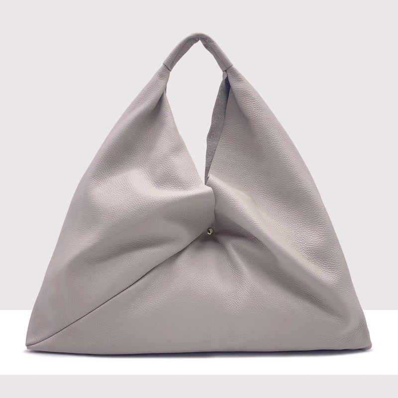 DETROIT - Shopping bag in vera pelle