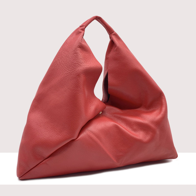 DETROIT - Shopping bag in vera pelle