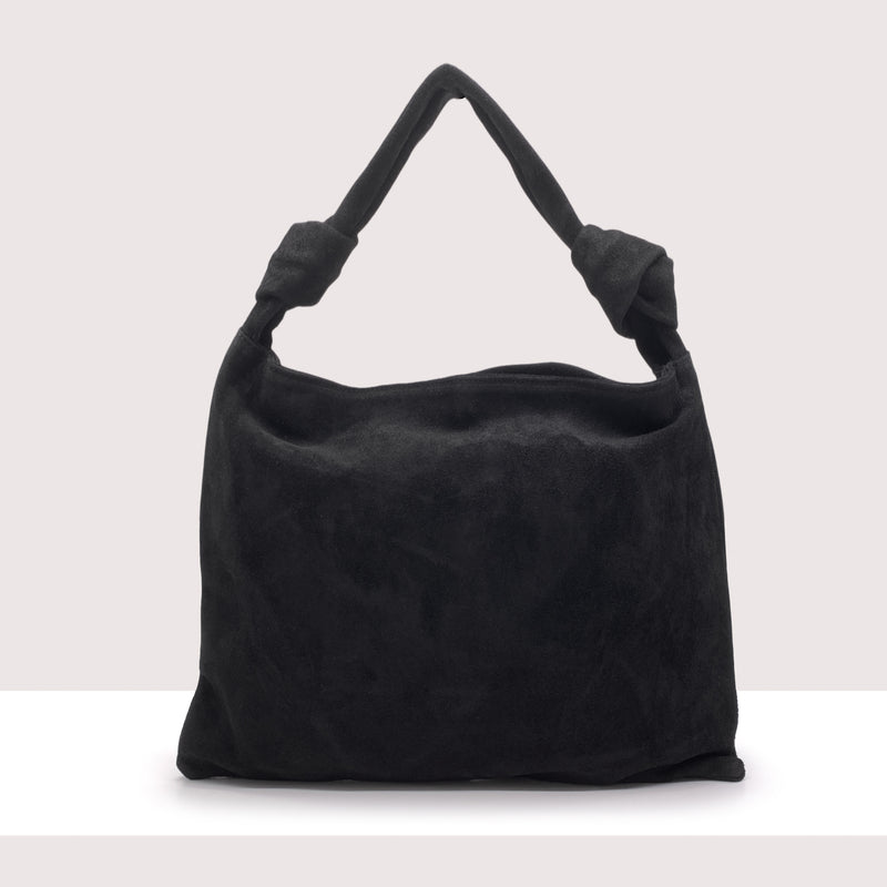 DUBAI - Borsa a spalla in vero camoscio