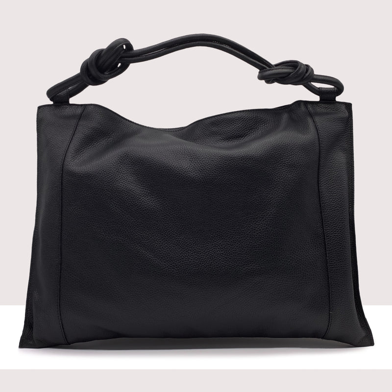 FORMENTERA - Shopping bag in vera pelle