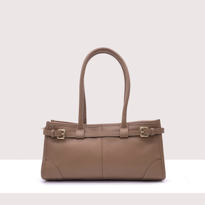 ISTANBUL - Borsa in vera pelle con manici