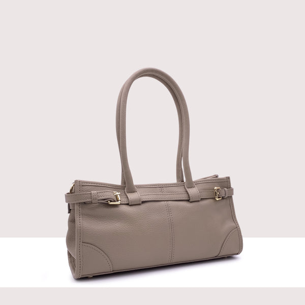 ISTANBUL - Borsa in vera pelle con manici