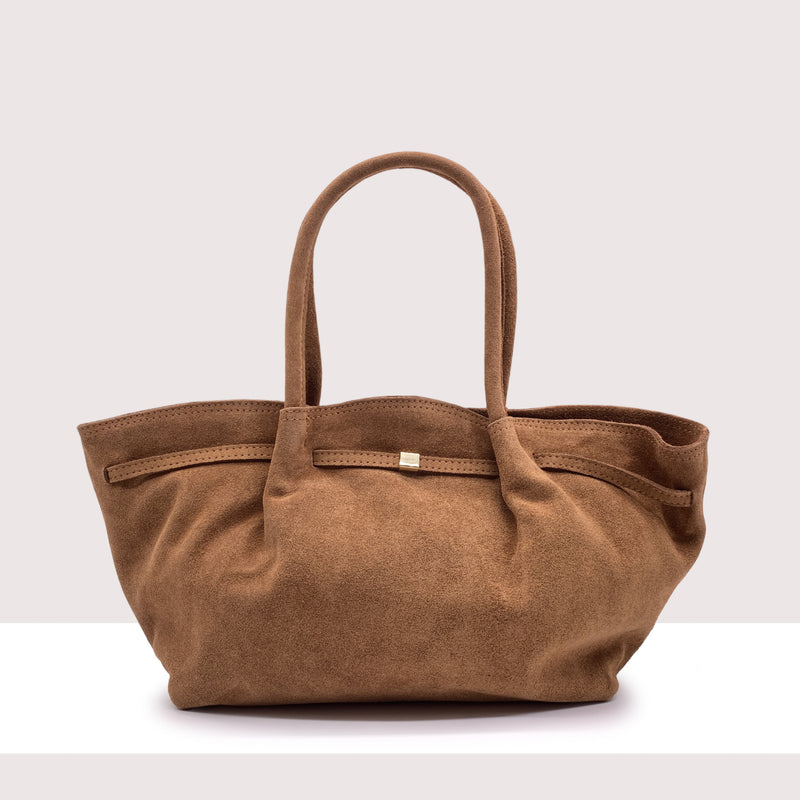 KYOTO - Shopping bag in vero camoscio