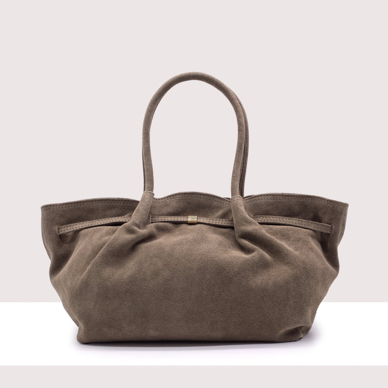 KYOTO - Shopping bag in vero camoscio